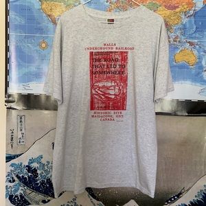 Vintage Underground Railroad Book T-shirt